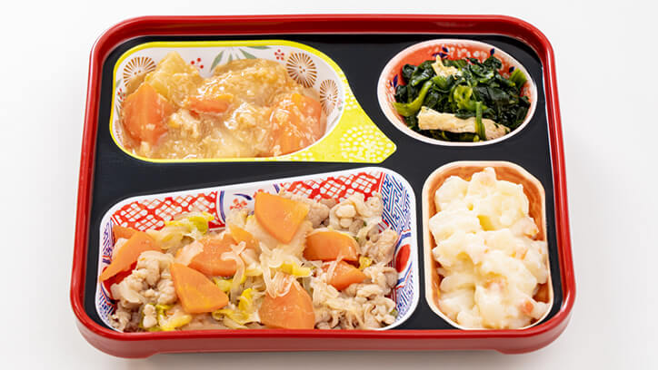 栄養たっぷりの健康食をお届け